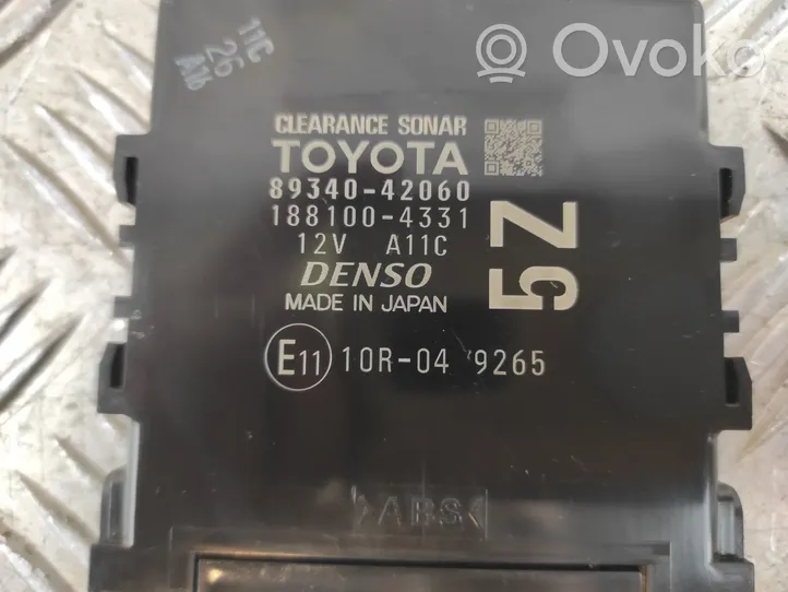 Toyota RAV 4 (XA50) Módulo de control de punto muerto 8934042060