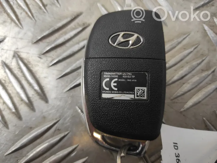 Hyundai ix20 Verrouillage de commutateur d'allumage 954301K500