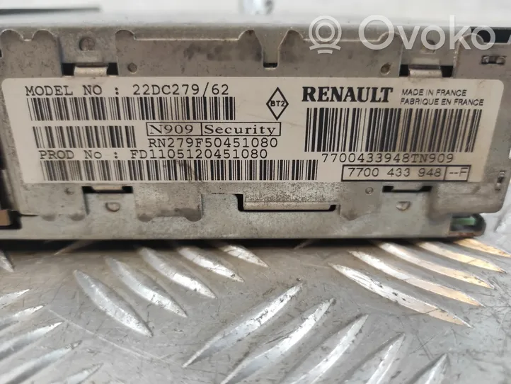 Renault Master II Radija/ CD/DVD grotuvas/ navigacija 7700433948