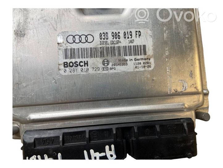 Audi A4 S4 B6 8E 8H Calculateur moteur ECU 038906019FP