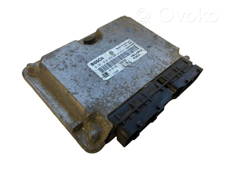 Opel Astra G Calculateur moteur ECU 24467018