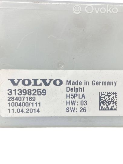 Volvo V40 Illuminazione sedili anteriori 31398259