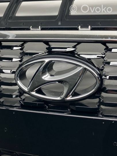 Hyundai i30 Grille calandre supérieure de pare-chocs avant 86351G4000