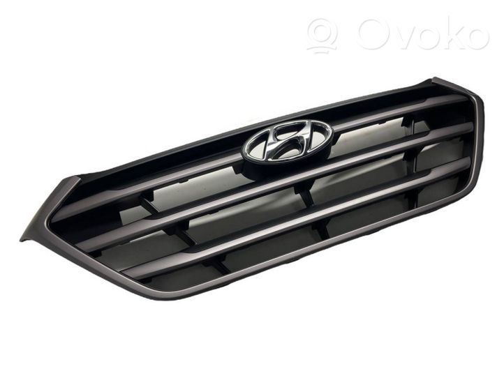 Hyundai Tucson TL Grille calandre supérieure de pare-chocs avant 86350D7000