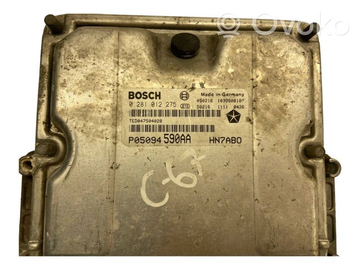 Chrysler Voyager Sterownik / Moduł ECU P05094590AA