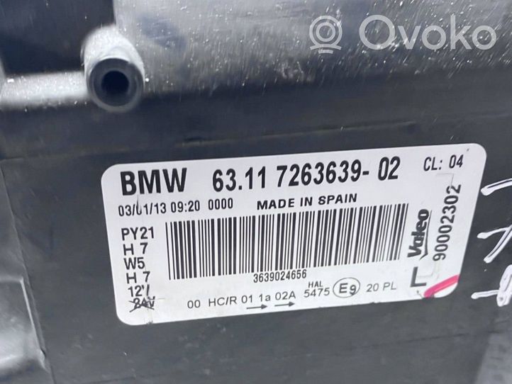 BMW 1 E82 E88 Lampa przednia 7263639