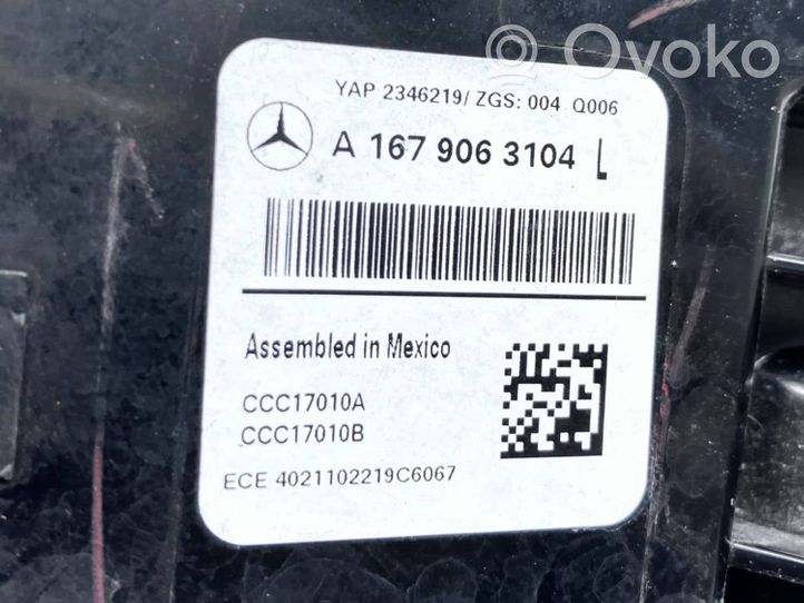 Mercedes-Benz GLE W167 Luci posteriori A1679063104
