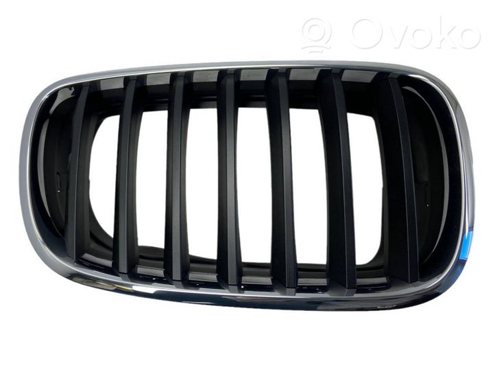 BMW X5 E70 Grille calandre supérieure de pare-chocs avant 51137171396