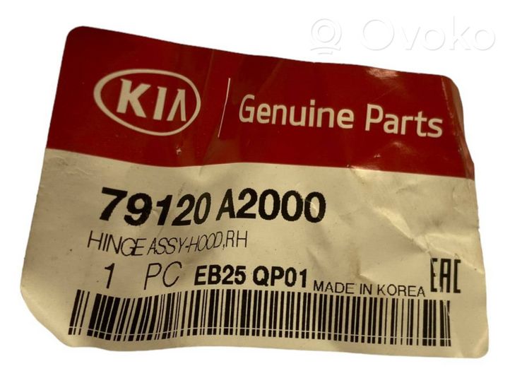 KIA Ceed Charnière, capot moteur 79120A2000