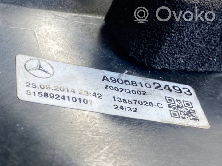 Mercedes-Benz Sprinter W906 Etuoven sähköisen sivupeilin osa A9068102493