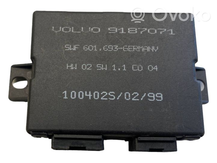 Volvo S60 Unité de commande, module PDC aide au stationnement 9187071