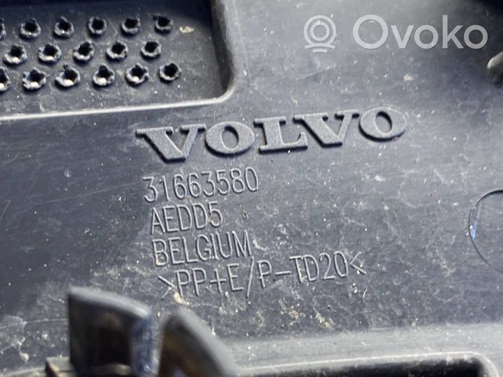 Volvo V60 Uchwyt / Mocowanie zderzaka przedniego 31663580