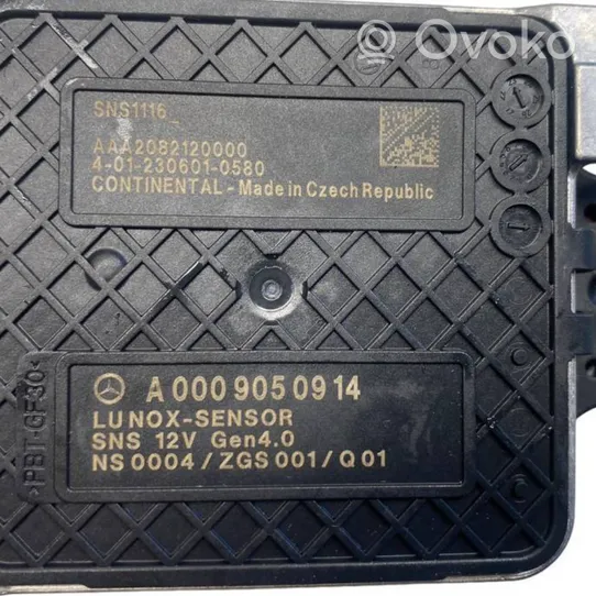 Mercedes-Benz E W213 Sensore della sonda Lambda A0009050914