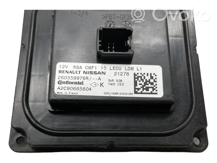 Renault Megane IV Module de contrôle de ballast LED 260559976R