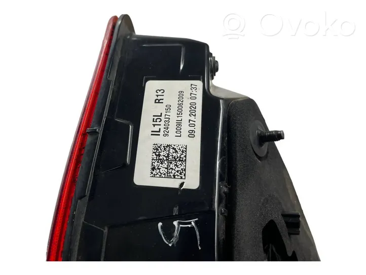 KIA Ceed Luci posteriori del portellone del bagagliaio 92403J71