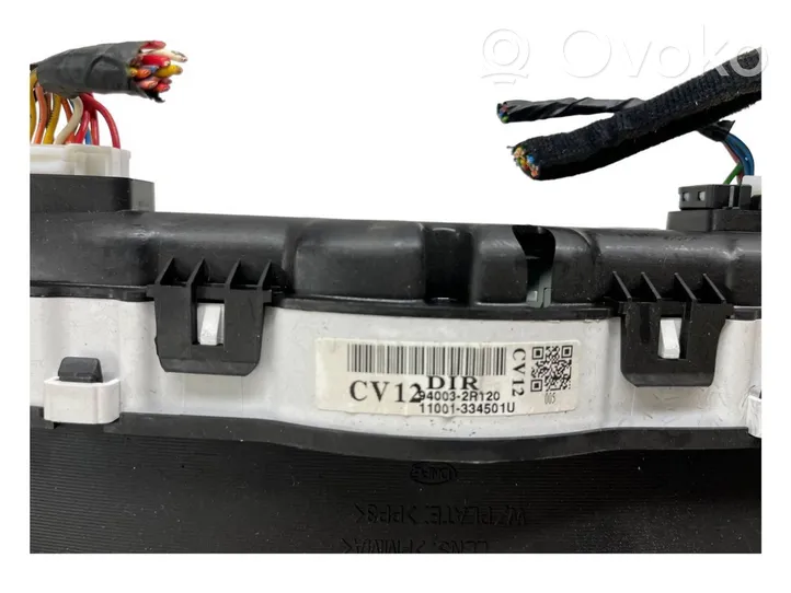 Hyundai i30 Compteur de vitesse tableau de bord 940032r120