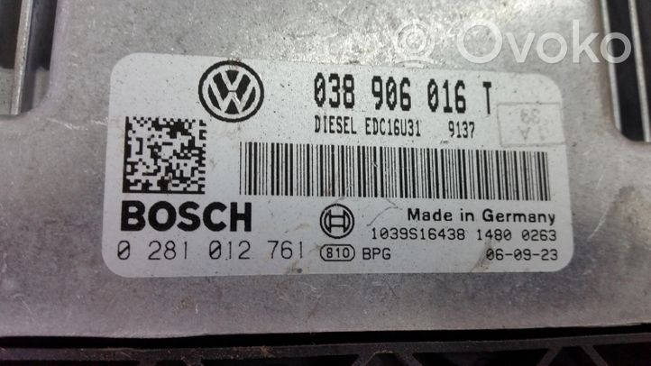 Volkswagen Multivan T5 Engine control unit/module ECU 038906016T