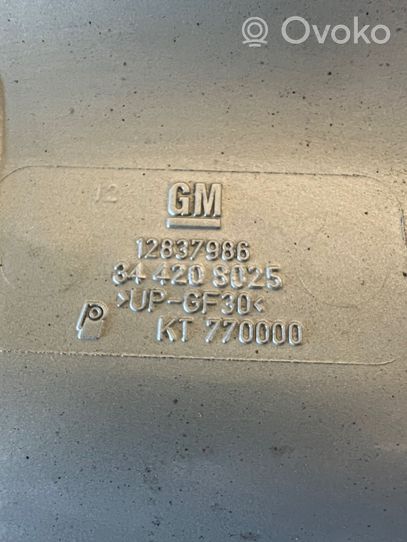 Saab 9-3 Ver2 Spoiler del portellone posteriore/bagagliaio 12837986