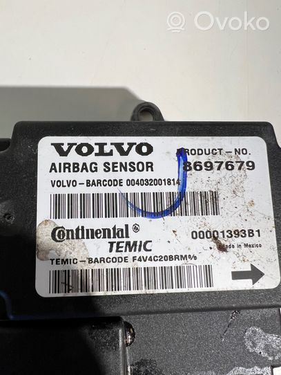 Volvo V50 Module de contrôle airbag 8697679