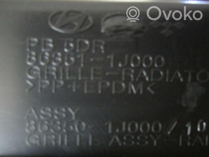 Hyundai i20 (PB PBT) Maskownica / Grill / Atrapa górna chłodnicy 863511J000