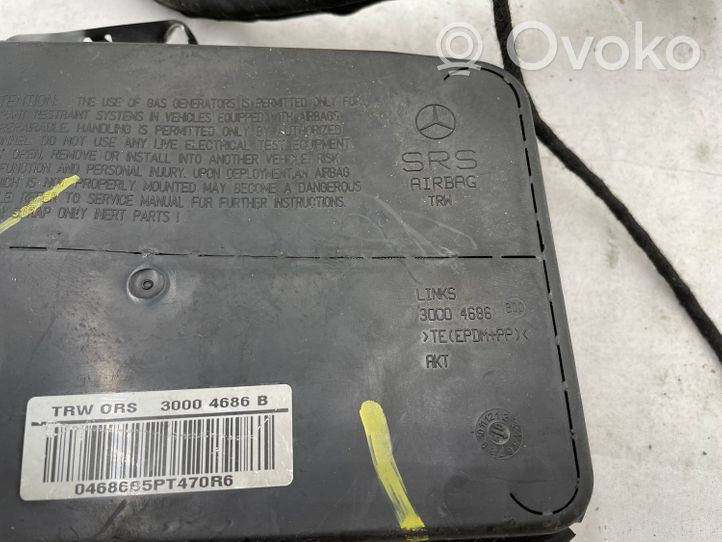 Mercedes-Benz SL R230 Poduszka powietrzna Airbag fotela 30004686