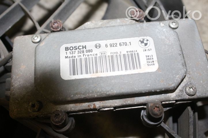 BMW 3 E46 Elektryczny wentylator chłodnicy 7790896