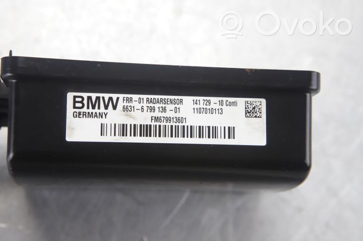 BMW 5 F10 F11 Capteur radar de distance 6799713 6799136 6851378