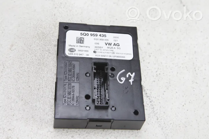 Volkswagen Golf VII Keyless (KESSY) go control unit/module 5Q0959435