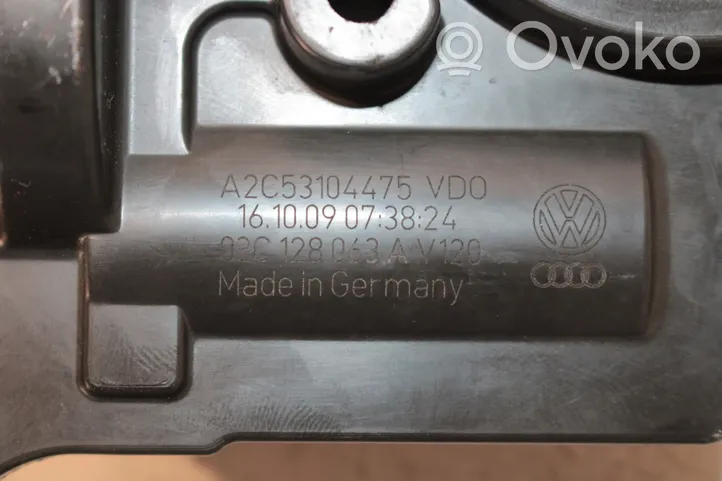 Volkswagen Golf VI Válvula de mariposa (Usadas) 03C128063A