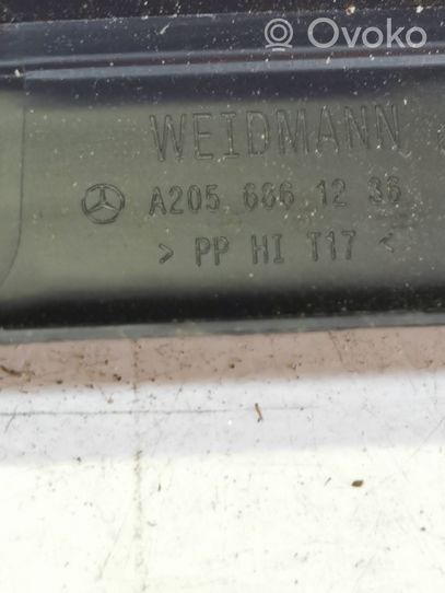 Mercedes-Benz C W205 Priekinio slenksčio apdaila (vidinė) A2056861236