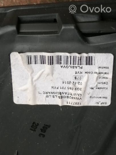 Volkswagen PASSAT B8 Osłona górna fotela tylnego 3G9985701