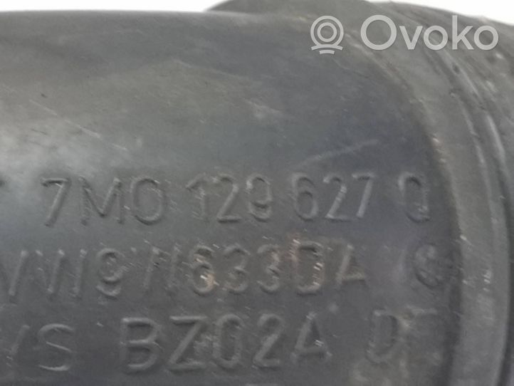 Volkswagen Sharan Część rury dolotu powietrza 7M0129627Q