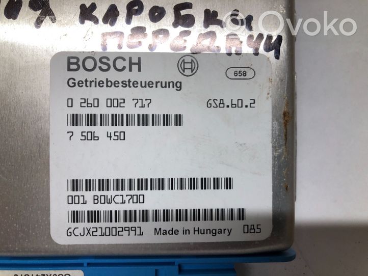 BMW X5 E53 Pavarų dėžės valdymo blokas 0260002717