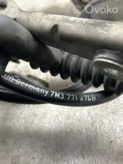 Volkswagen Sharan Gear shift cable linkage 7M3711874B
