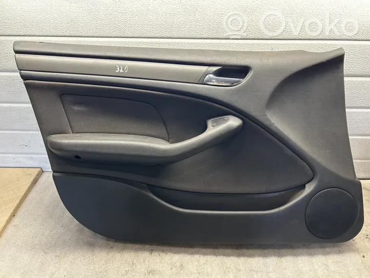 BMW 3 E46 Moldura del tarjetero de la puerta trasera 0020139878