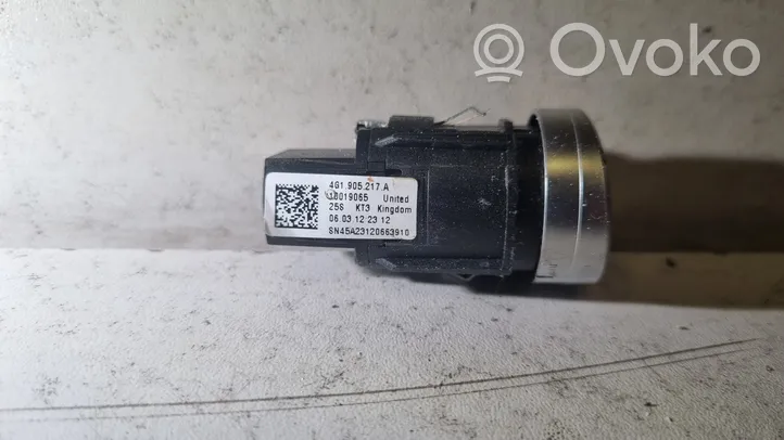 Audi A6 C7 Bouton poussoir de démarrage du moteur 4G1905217A