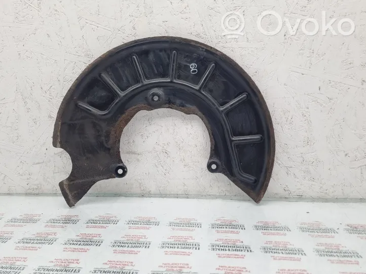 Volkswagen PASSAT B6 Front brake disc dust cover plate 1K0615311F