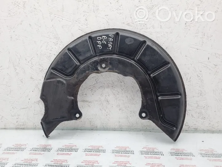 Volkswagen PASSAT B6 Front brake disc dust cover plate 1K0615312F