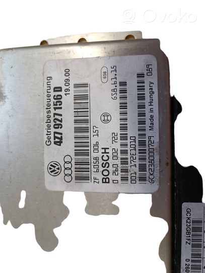 Audi A6 Allroad C5 Module de contrôle de boîte de vitesses ECU 4Z7927156D