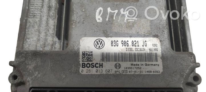 Volkswagen Golf V Sterownik / Moduł ECU 03G906021JG