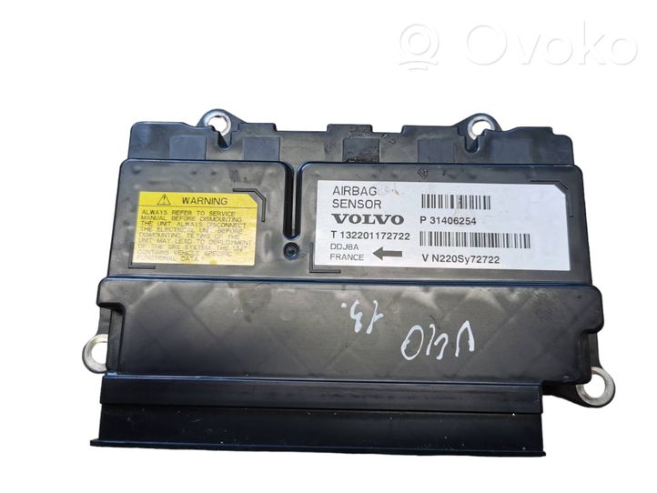 Volvo V40 Module de contrôle airbag 31406254