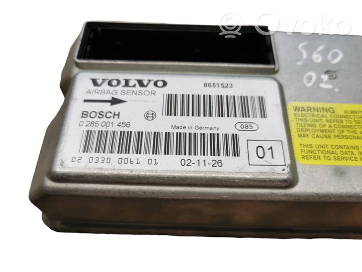 Volvo S60 Centralina/modulo airbag 8651523