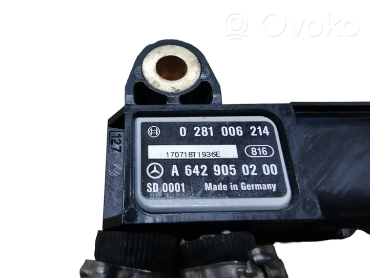 Mercedes-Benz S W222 Sensore di pressione dei gas di scarico A6429050200