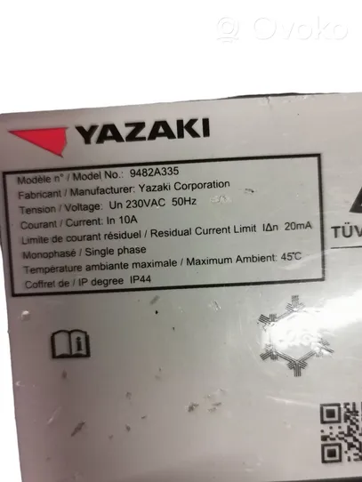 Mitsubishi Outlander Battery charger (optional) 9482A335
