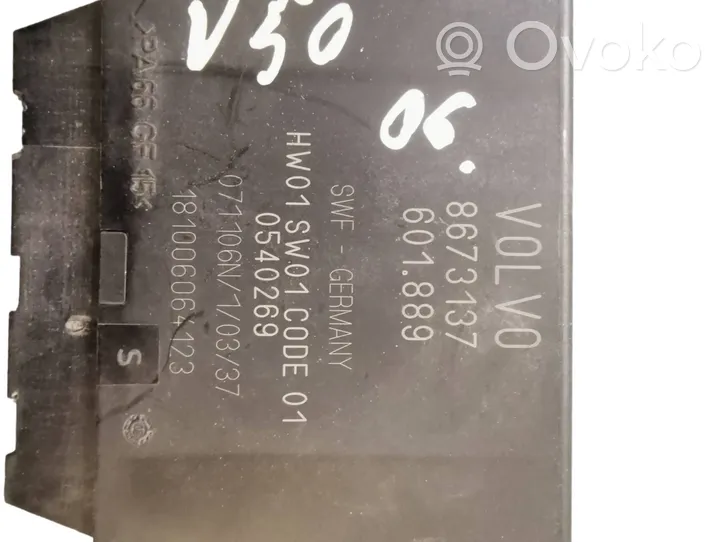 Volvo V50 Parking PDC control unit/module 8673137