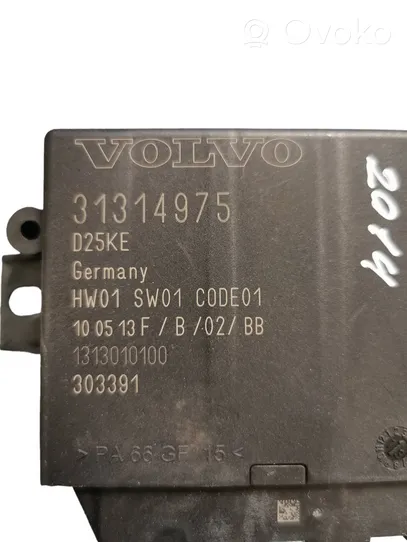 Volvo XC60 Parking PDC control unit/module 31314975