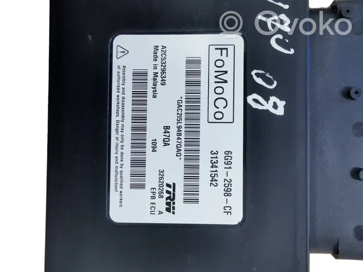 Volvo V70 Module de commande de frein à main 6G912598CF