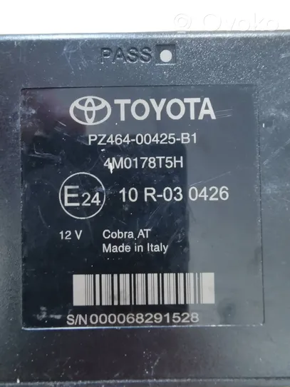 Toyota Auris 150 Pysäköintitutkan (PCD) ohjainlaite/moduuli PZ46400425B1