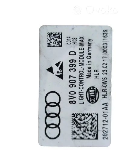 Audi A3 S3 8V Ajovalojen virranrajoitinmoduuli Xenon 8V0907399D