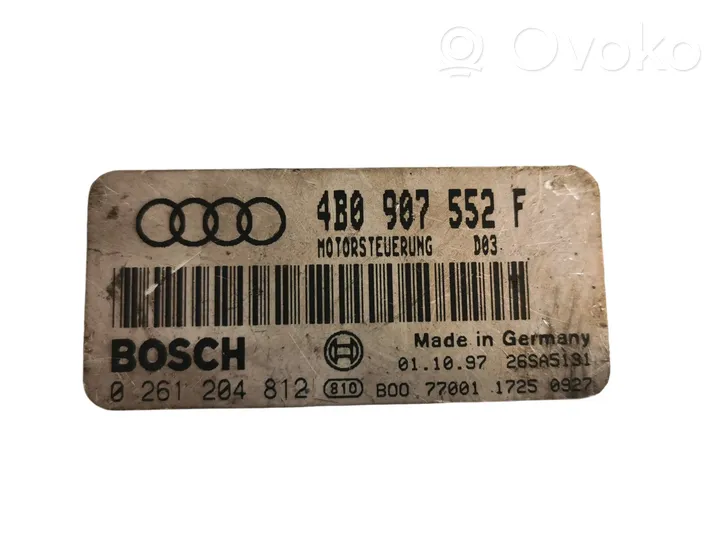 Audi A4 S4 B5 8D Calculateur moteur ECU 4B0907552F